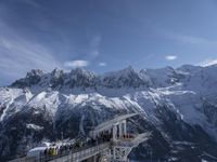 Chamonix Mont Blanc Alps Mountain View 003