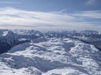 Chamonix Mont Blanc in the Alps: A Winter View