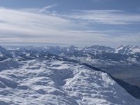 Chamonix Mont Blanc in the Alps: A Winter View