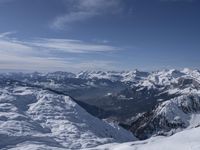 Chamonix Mont Blanc in the Alps: A Winter View