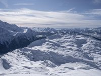 Chamonix Mont Blanc in the Alps: A Winter View