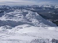 Chamonix Mont Blanc in the Alps: A Winter View