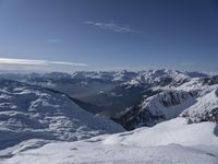 Chamonix Mont Blanc in the Alps: A Winter View