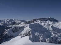 Chamonix Mont Blanc in the Alps: A Winter View