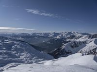 Chamonix Mont Blanc in the Alps: A Winter View