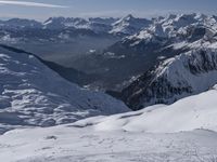 Chamonix Mont Blanc in the Alps: A Winter View