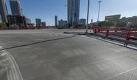 Chicago City Road on a Sunny Day