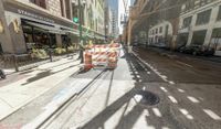 Chicago City Street in Illinois