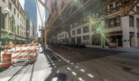 Chicago City Street in Illinois