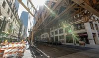 Chicago City Street in Illinois