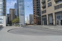 Cityscape of Chicago, Illinois, USA with Modern Architecture Buildings