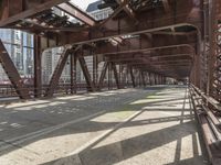 Chicago Cityscape: A Fusion of Architecture and Steel Bridges