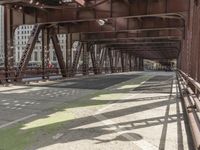 Chicago Cityscape: A Fusion of Architecture and Steel Bridges