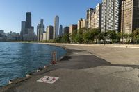 Chicago Cityscape: Downtown with a Clear Sky