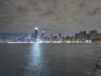 Chicago Cityscape in Illinois: A View of Skyscrapers