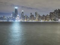 Chicago Cityscape in Illinois: A View of Skyscrapers