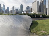 Chicago Cityscape: Modern Architecture in the Day