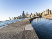 Chicago Cityscape: Overlooking Lake Michigan