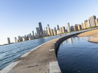 Chicago Cityscape: Overlooking Lake Michigan