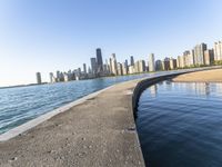 Chicago Cityscape: Overlooking Lake Michigan