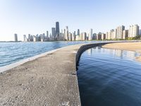 Chicago Cityscape: Overlooking Lake Michigan