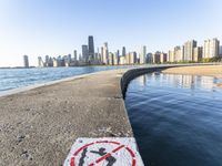 Chicago Cityscape: Overlooking Lake Michigan