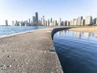 Chicago Cityscape: Overlooking Lake Michigan