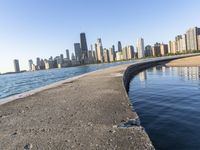 Chicago Cityscape: Overlooking Lake Michigan