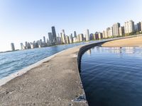 Chicago Cityscape: Overlooking Lake Michigan