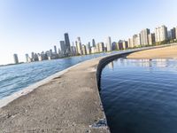 Chicago Cityscape: Overlooking Lake Michigan