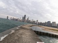 Chicago Cityscape: A View of the River and Ocean