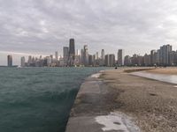 Chicago Cityscape: A View of the River and Ocean