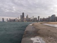 Chicago Cityscape: A View of the River and Ocean