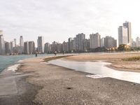 Chicago Cityscape: A View of the River and Ocean