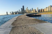 Chicago Cityscape: River, Ocean, Sea Shore