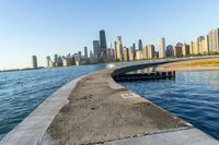 Chicago Cityscape: River, Ocean, Sea Shore