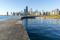 Chicago Cityscape: River, Ocean, Sea Shore