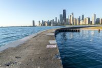 Chicago Cityscape: River, Ocean, Sea Shore