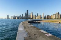 Chicago Cityscape: River, Ocean, Sea Shore