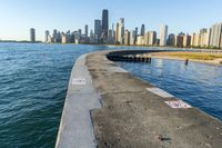 Chicago Cityscape: River, Ocean, Sea Shore