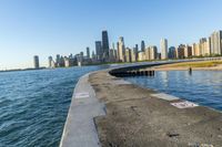 Chicago Cityscape: River, Ocean, Sea Shore