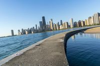 Chicago Cityscape: River, Ocean, Sea Shore