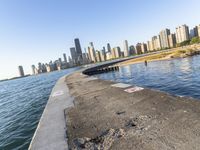 Chicago Cityscape: River and Skyline View