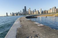 Chicago Cityscape: River and Skyline View