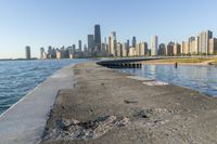 Chicago Cityscape: River and Skyline View