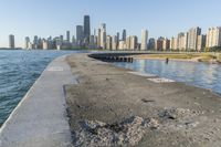 Chicago Cityscape: River and Skyline View