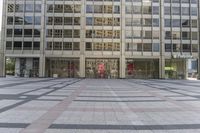 Chicago Cityscape Skyline with Office Building 002