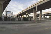 Cityscape of Chicago, Illinois, USA with Urban Infrastructure and Skyway