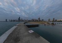 Chicago Dawn: Skyline Over Lake Michigan