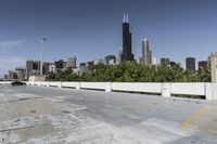 Chicago Day Skyscrapers - Parking Deck 002